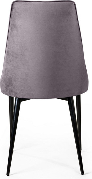 Изображение товара Набор стульев Arvento Брандо (светло-серый/черный)