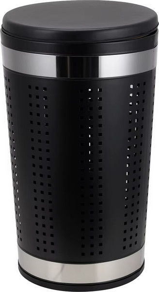 Изображение товара Корзина для белья Caspian 90112 (46л, черный)