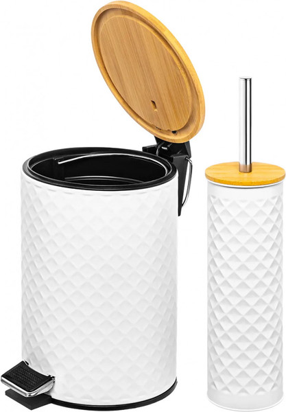 Изображение товара Набор для туалета El Casa 240518 (белый)