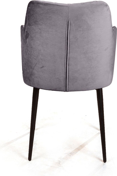 Изображение товара Набор стульев Arvento Бергамо (серый/черный)