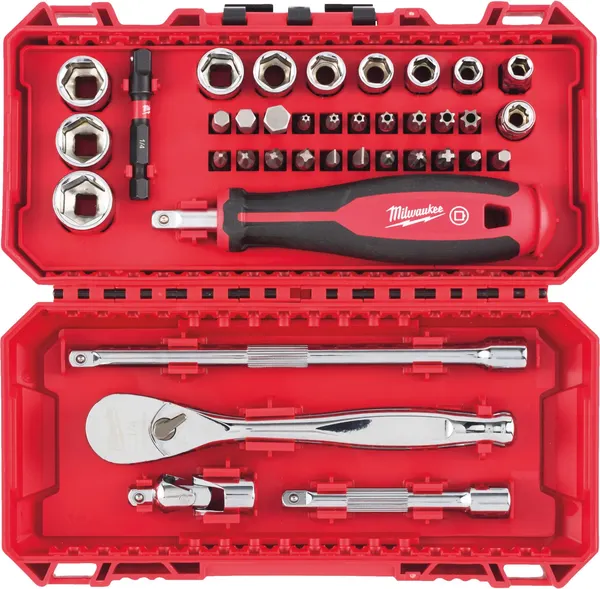 Изображение товара Набор головок, бит Milwaukee 4932498381 (38шт)