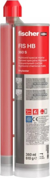 Изображение товара Химический анкер FISCHER FIS HB 360 S / 562660