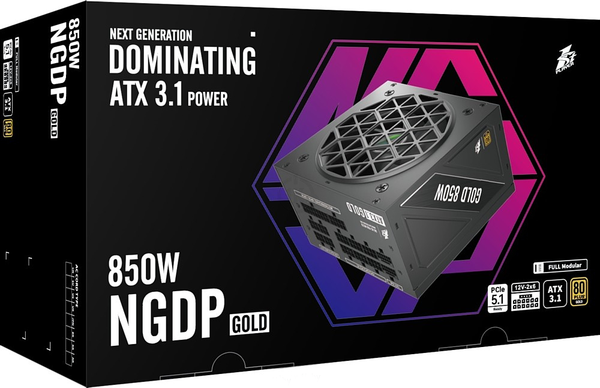 Изображение товара Блок питания для компьютера 1stPlayer NGDP Gold 850W / HA-850BA4 (черный)