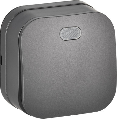 Изображение товара Выключатель IEK Glory EVH11-K46M-10 (сталь матовый)