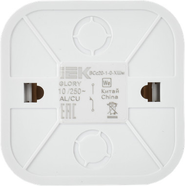 Изображение товара Выключатель IEK Glory EVH14-K37M-10 (шампань матовый)