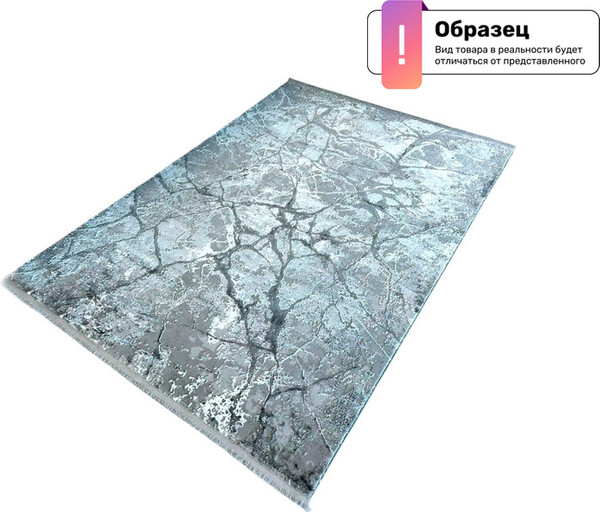 Изображение товара Коврик Radjab Carpet Марсель Овал NP 371 (0.8x1.5, Grey)