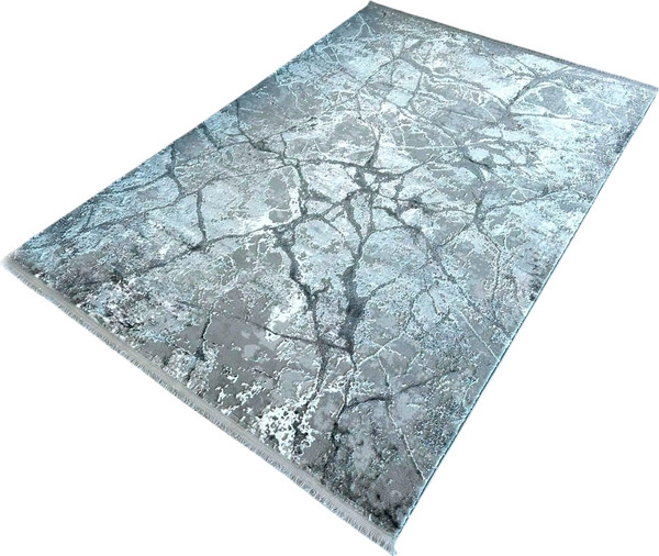 Изображение товара Коврик Radjab Carpet Марсель Овал NP 371 (0.8x1.5, Grey)