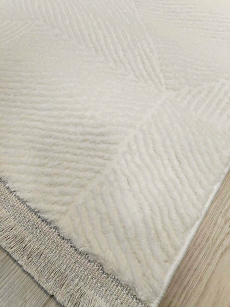 Изображение товара Коврик Radjab Carpet Милано Прямоугольник SL 721 (0.8x1.5, Cream)