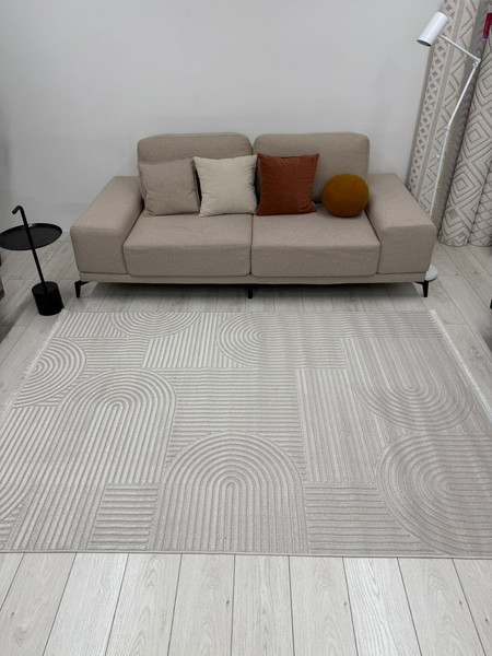 Изображение товара Ковер Radjab Carpet Моника Прямоугольник MC 402A (3x4, Beige)
