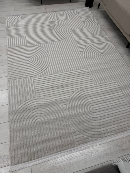 Изображение товара Ковер Radjab Carpet Моника Прямоугольник MC 402A (3x4, Beige)