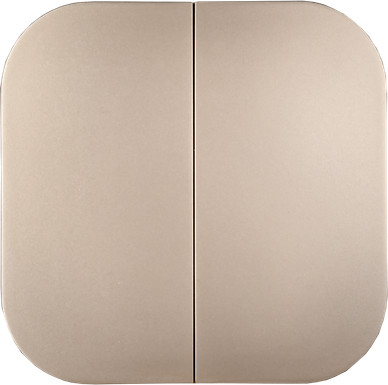 Изображение товара Выключатель IEK Glory EVH20-K37M-10 (шампань матовый)