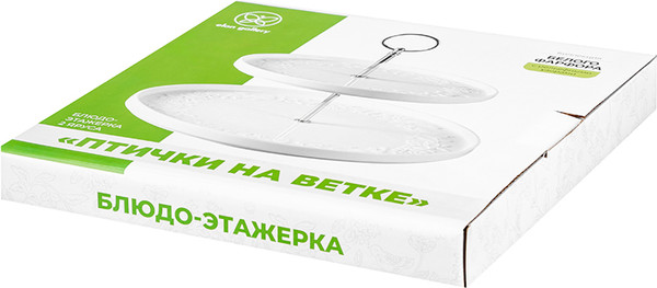 Изображение товара Ваза-этажерка Elan Gallery Птички на ветке / 540949