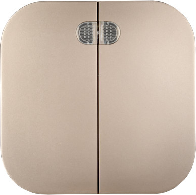 Изображение товара Выключатель IEK Glory EVH21-K37M-10 (шампань матовый)