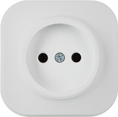 Изображение товара Розетка IEK Glory ERH10-K01M-10 (белый матовый)