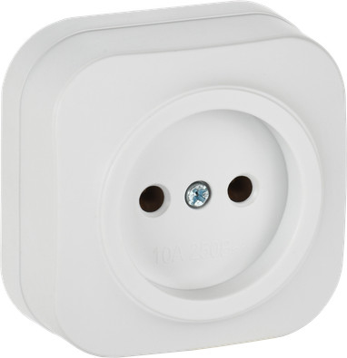 Изображение товара Розетка IEK Glory ERH10-K01M-10 (белый матовый)