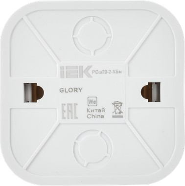 Изображение товара Розетка IEK Glory ERH13-K01M-10 (белый матовый)
