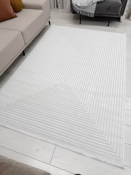 Изображение товара Ковер Radjab Carpet Моника Прямоугольник MC 448A (3x4, Cream)