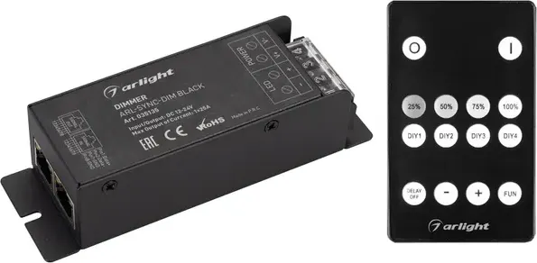 Изображение товара Диммер для светодиодной ленты Arlight ARL-SYNC-DIM Black / 035135