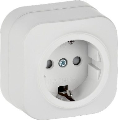 Изображение товара Розетка IEK Glory ERH14-K01M-16 (белый матовый)