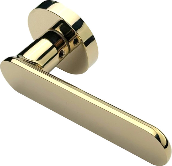 Изображение товара Ручка дверная Lockstyle OVA ZR GL (глянцевое золото)