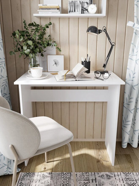 Изображение товара Письменный стол Горизонт Мебель Асти 1 New (белый)