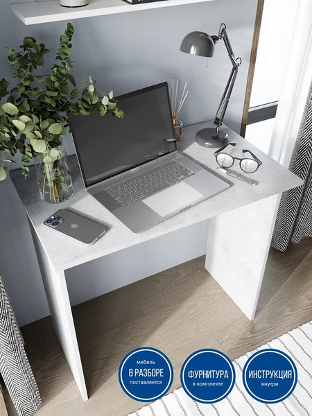 Изображение товара Письменный стол Горизонт Мебель Асти 1 New (бетон)