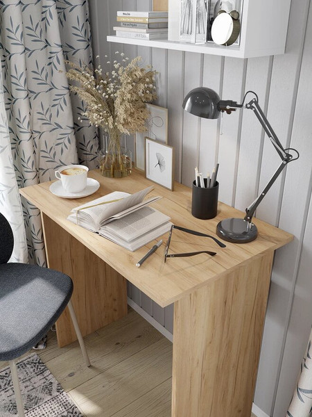 Изображение товара Письменный стол Горизонт Мебель Асти 1 New (дуб золотой крафт)