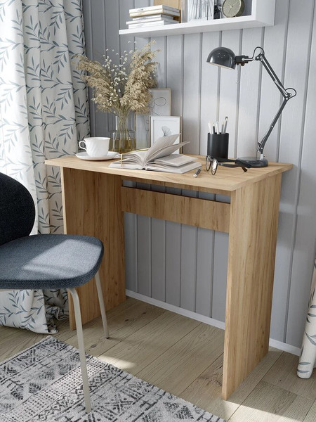 Изображение товара Письменный стол Горизонт Мебель Асти 1 New (дуб золотой крафт)