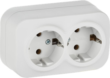 Изображение товара Розетка IEK Glory ERH21-K01M-16 (белый матовый)