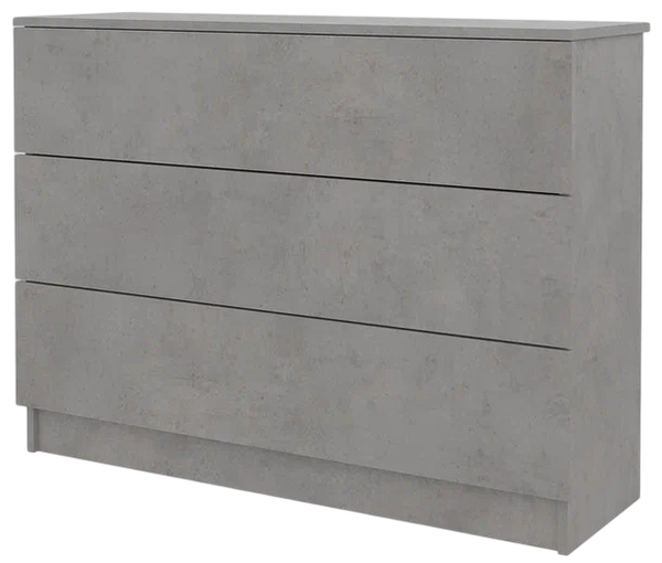 Изображение товара Комод Горизонт Мебель Нео 1050 3 ящика (бетон)