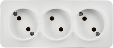 Изображение товара Розетка IEK Glory ERH30-K01M-10 (белый матовый)