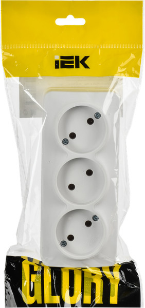 Изображение товара Розетка IEK Glory ERH30-K01M-10 (белый матовый)