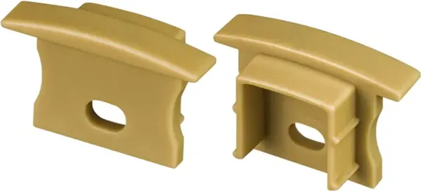 Заглушка для профиля Arlight ARH-LINE-2315-F с отверстием GOLD / 040002 — фото 4
