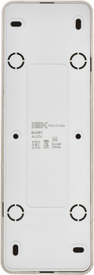 Изображение товара Розетка IEK Glory ERH40-K37M-10 (шампань матовый)