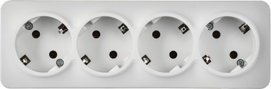 Изображение товара Розетка IEK Glory ERH41-K01M-16 (белый матовый)