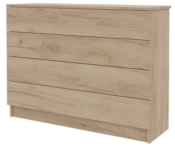 Изображение товара Комод Горизонт Мебель Нео 1050 4 ящика (дуб золотой крафт)