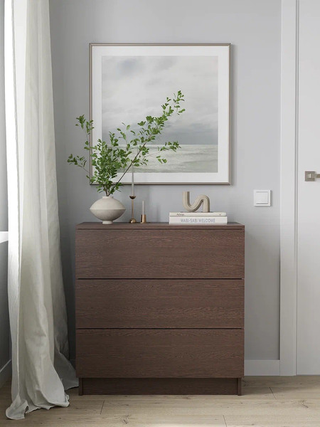 Изображение товара Комод Горизонт Мебель Нео 760 3 ящика (венге)