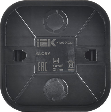 Изображение товара Розетка IEK Glory ETH10-K46M (сталь матовый)