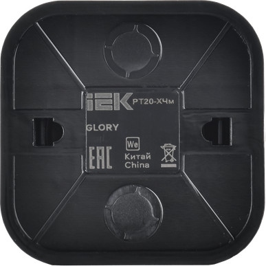 Изображение товара Розетка IEK Glory ETH10-K02M (черный матовый)