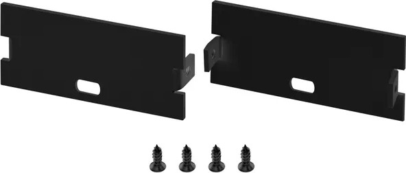 Изображение товара Заглушка для профиля Arlight FLOOR60 BLACK с отверстием / 046420