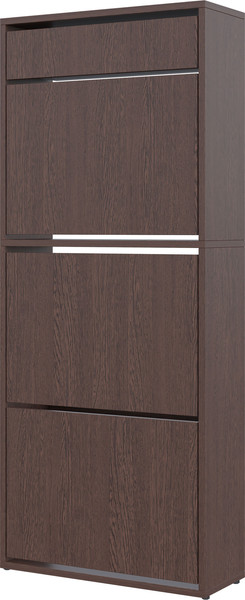 Изображение товара Тумба для обуви Горизонт Мебель Трио с ящиком (венге)