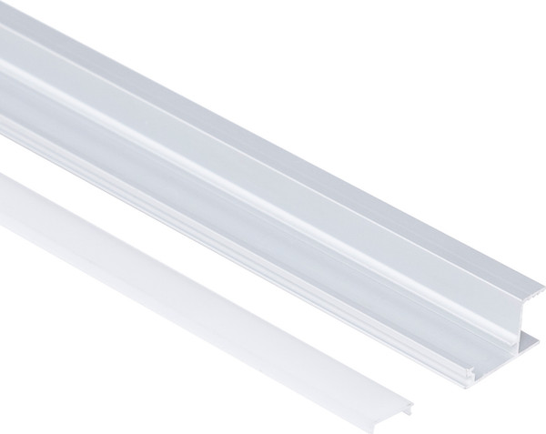 Изображение товара Профиль для светодиодной ленты AKS Capella-3016A накладной с экраном (алюминий, 2м)