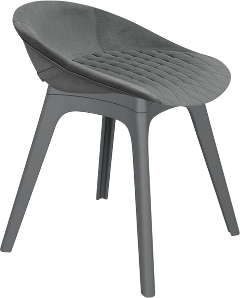 Изображение товара Стул Sheffilton SHT-ST19-SF2/S195 (туманная дымка/темно-серый)