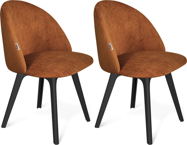 Изображение товара Набор стульев Sheffilton SHT-ST35/S195 (песчаная буря/черный)