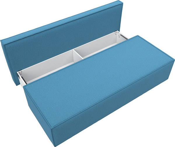 Изображение товара Диван Лига Диванов Лига-077 / 129938 (рогожка амур голубой)