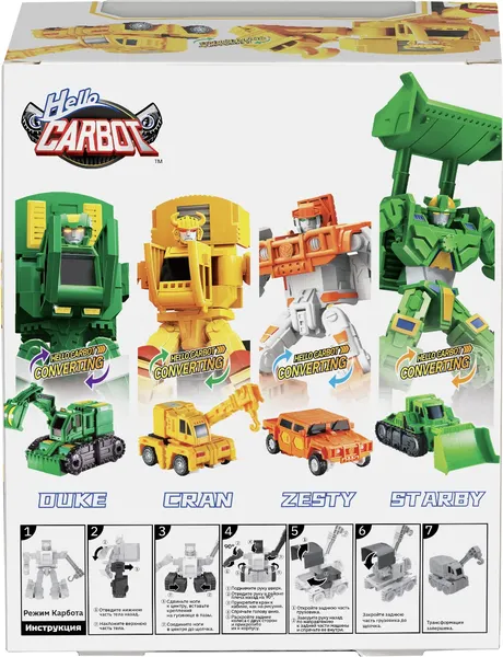 Изображение товара Робот-трансформер Hello Carbot Cran S5 / 66042