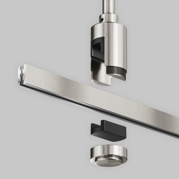 Изображение товара Потолочная база для трекового светильника Maytoni TRA158C-S1-PT