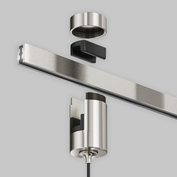 Изображение товара Трековый светильник Maytoni Focus Led Flarity TR155-1-5W3K-PT