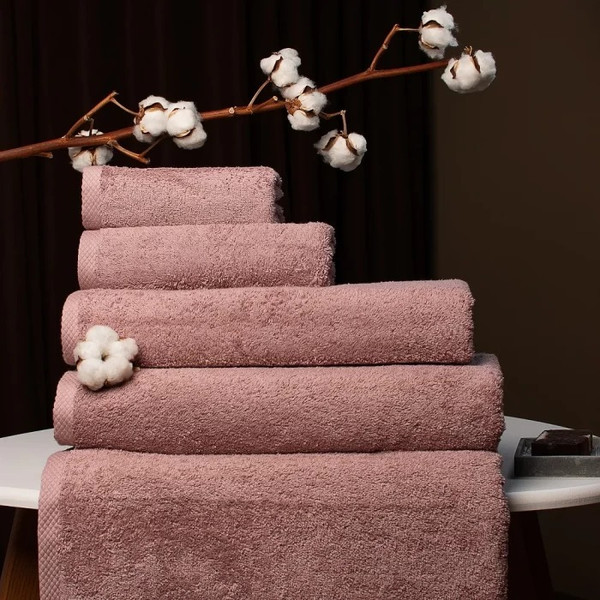 Изображение товара Набор полотенец ЦУМ 1947 Япония Махра 40x70/50x90/70x140 500г (розовый дым)