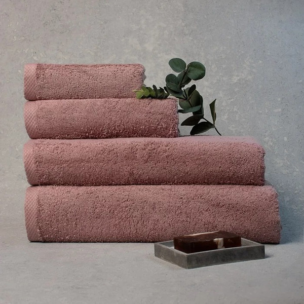 Изображение товара Набор полотенец ЦУМ 1947 Япония Махра 40x70/50x90/70x140 500г (розовый дым)